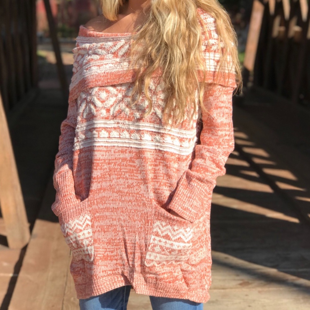 Oversized Off the Shoulder sweater